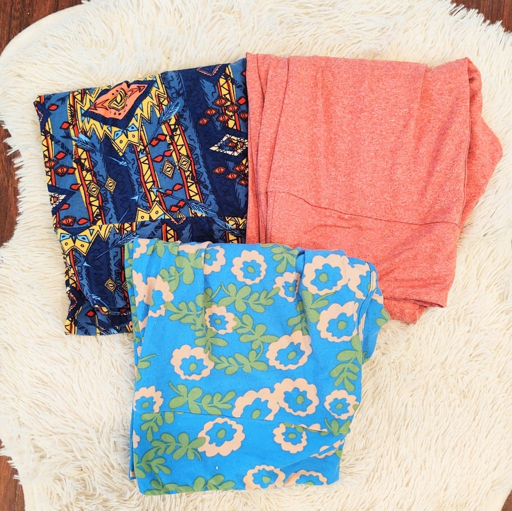Lularoe Tall and Curvy Leggings Bundle - Picture 1 of 2